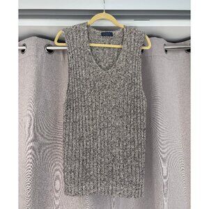 Adolfo Dominguez Sleeveless Knit Sweater Dress Size 6